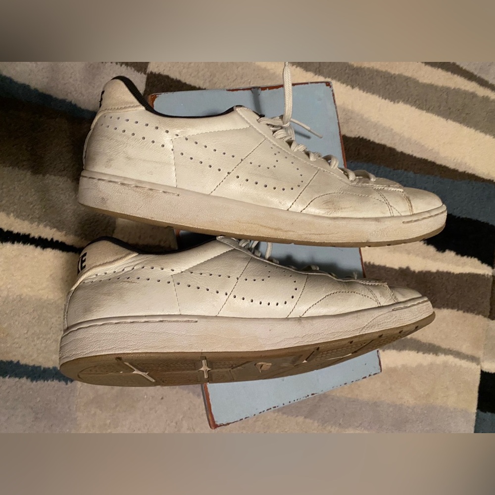 NIKE Leather Tennis Sneaker - Picture 10 of 12